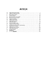 Preview for 5 page of Hilti AI S1/4 User Manual