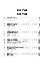 Preview for 4 page of Hilti AIC 1000 Original Operating Instructions