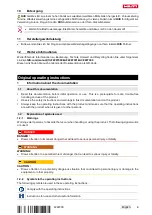 Предварительный просмотр 13 страницы Hilti AIC 1000 Original Operating Instructions