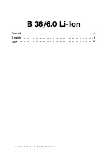 Preview for 3 page of Hilti B 12/2.6 Li-Ion Original Operating Instructions