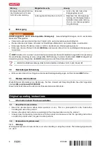 Предварительный просмотр 12 страницы Hilti B 3600 Original Operating Instructions