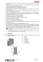 Предварительный просмотр 61 страницы Hilti B 3600 Original Operating Instructions