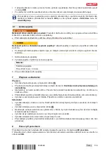 Предварительный просмотр 123 страницы Hilti B 3600 Original Operating Instructions