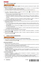 Предварительный просмотр 176 страницы Hilti B 3600 Original Operating Instructions