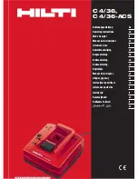 Preview for 1 page of Hilti C 4/36 Original Operating Instructions
