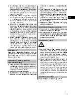 Preview for 15 page of Hilti C7 Operating Instructions Manual