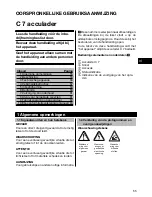 Предварительный просмотр 57 страницы Hilti C7 Operating Instructions Manual