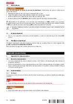 Preview for 40 page of Hilti CD 4--22 Operating Instructions Manual