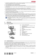 Preview for 45 page of Hilti CD 4--22 Operating Instructions Manual