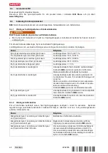 Preview for 46 page of Hilti CD 4--22 Operating Instructions Manual