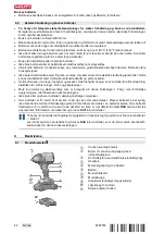 Preview for 56 page of Hilti CD 4--22 Operating Instructions Manual