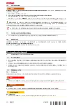 Preview for 74 page of Hilti CD 4--22 Operating Instructions Manual