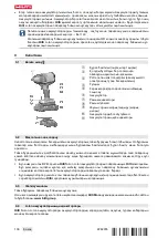 Preview for 142 page of Hilti CD 4--22 Operating Instructions Manual