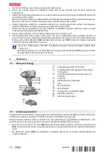 Preview for 154 page of Hilti CD 4--22 Operating Instructions Manual