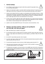 Preview for 3 page of Hilti D-LP 20 Operating Instructions Manual