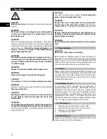 Preview for 13 page of Hilti DAG 100-S Operating Instructions Manual