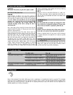 Preview for 14 page of Hilti DAG 100-S Operating Instructions Manual