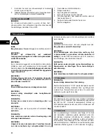 Предварительный просмотр 93 страницы Hilti DAG 115-S Operating Instructions Manual