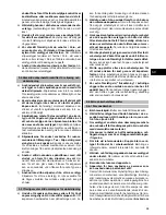 Предварительный просмотр 102 страницы Hilti DAG 115-S Operating Instructions Manual