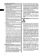 Предварительный просмотр 31 страницы Hilti DAG 125-S Operating Instructions Manual