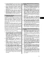 Предварительный просмотр 110 страницы Hilti DAG 125-S Operating Instructions Manual