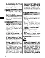 Предварительный просмотр 111 страницы Hilti DAG 125-S Operating Instructions Manual