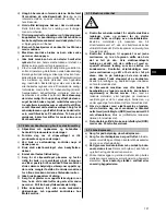 Preview for 126 page of Hilti DAG 125-S Operating Instructions Manual