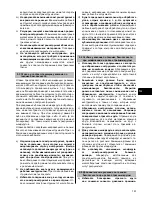 Preview for 202 page of Hilti DAG 125-S Operating Instructions Manual