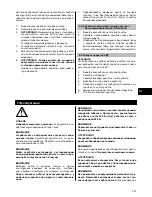 Preview for 206 page of Hilti DAG 125-S Operating Instructions Manual