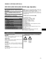 Предварительный просмотр 210 страницы Hilti DAG 125-S Operating Instructions Manual