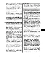 Предварительный просмотр 232 страницы Hilti DAG 125-S Operating Instructions Manual