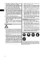 Предварительный просмотр 14 страницы Hilti DAG 230-D Operating Instructions Manual