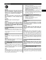 Предварительный просмотр 15 страницы Hilti DAG 230-D Operating Instructions Manual