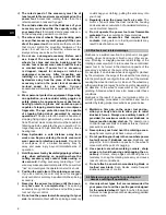 Предварительный просмотр 10 страницы Hilti DAG 450-D Operating Instructions Manual