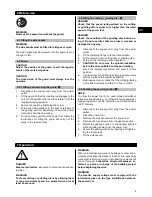 Предварительный просмотр 13 страницы Hilti DAG 450-D Operating Instructions Manual