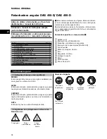 Предварительный просмотр 42 страницы Hilti DAG 450-D Operating Instructions Manual