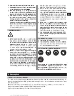 Предварительный просмотр 14 страницы Hilti DAG 700-P Original Operating Instructions