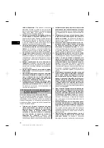 Предварительный просмотр 24 страницы Hilti DC-EX 230/9" Operating Instructions Manual