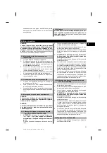 Предварительный просмотр 25 страницы Hilti DC-EX 230/9" Operating Instructions Manual