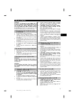 Предварительный просмотр 41 страницы Hilti DC-EX 230/9" Operating Instructions Manual