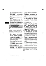 Предварительный просмотр 48 страницы Hilti DC-EX 230/9" Operating Instructions Manual