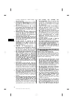 Предварительный просмотр 62 страницы Hilti DC-EX 230/9" Operating Instructions Manual