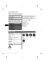 Предварительный просмотр 66 страницы Hilti DC-EX 230/9" Operating Instructions Manual