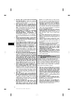 Предварительный просмотр 76 страницы Hilti DC-EX 230/9" Operating Instructions Manual