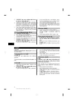 Предварительный просмотр 78 страницы Hilti DC-EX 230/9" Operating Instructions Manual