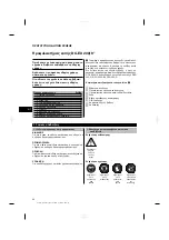 Предварительный просмотр 88 страницы Hilti DC-EX 230/9" Operating Instructions Manual