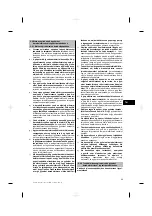 Предварительный просмотр 99 страницы Hilti DC-EX 230/9" Operating Instructions Manual