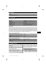 Предварительный просмотр 105 страницы Hilti DC-EX 230/9" Operating Instructions Manual