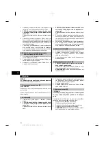 Предварительный просмотр 108 страницы Hilti DC-EX 230/9" Operating Instructions Manual