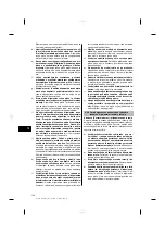 Предварительный просмотр 128 страницы Hilti DC-EX 230/9" Operating Instructions Manual